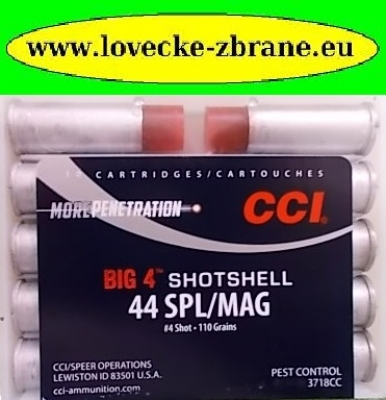 Obrázek pro .44 Rem.Mag./Spl.CCI-broky 3,1mm 110gr.