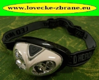 Obrázek pro Čelovka LD-202-čelová svítilna 3xAAA