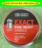 Obrázek pro Diabolo JSB EXACT KING Heavy. 6,35mm MK2