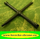 Obrázek pro Klíč na pistony perkusních zbraní Pedersoli USA016-drážky pro piston: 4,6mm, 5,6mm, 6,6mm.