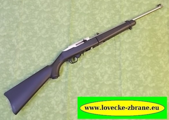 Obrázek pro Malorážka Ruger 10/22TD Nerez -22LR-jako nová + weaver, pouzdro-komise
