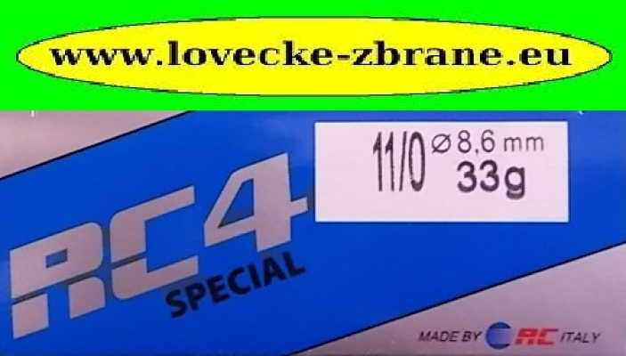 Obrázek pro Náboj 12/67/8,6 mm / náplň broků 33g- RC-Italy