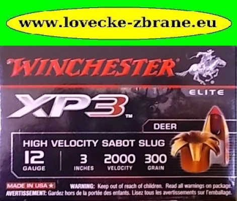 Obrázek pro Náboj 12/76 Magnum Sabot Slug Elite XP3 Winchester -podrážová střela-High Velocity