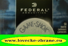 Obrázek pro Náboj 22 LR Federal HV HP 38gr. 384m/s-poměděná střela s expanzní dutinou-lovecké