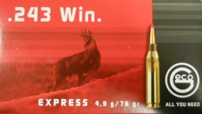Obrázek pro Náboj 243 Win. Geco Express 4,9g