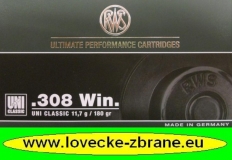 Obrázek pro Náboj 308Win.RWS UNI Classic 11,7g