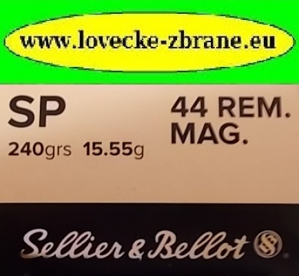 Obrázek pro Náboj.44Rem.Mag.S&B 15,55g SP