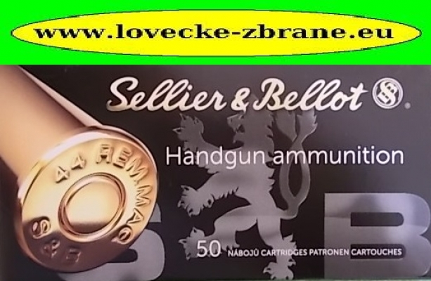 Obrázek pro Náboj .44Rem.Mag S&B-SJHP 15,55g