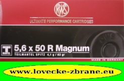 Obrázek pro Náboj 5,6x50R Mag. T-mantel 4,1g