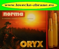 Obrázek pro Náboj 9,3x62 Norma Oryx 21,1 g.