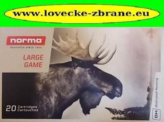 Obrázek pro Náboj 9,3x62 Norma Vulkan 15 g.