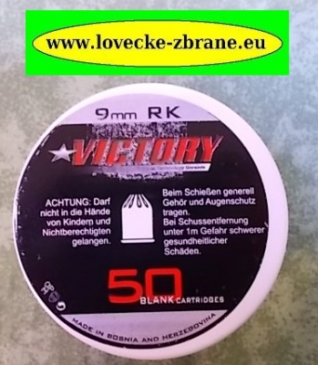 Obrázek pro Náboj 9mm/380 Blank poplašný do revolveru-akustický-revolverový