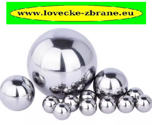 Obrázek pro Náhradní díl na zbraň-ocelová kulička průměr 2,38 mm