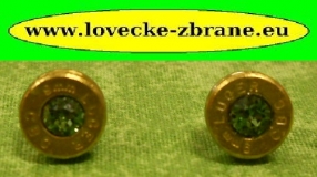 Obrázek pro Naušnice z nábojů 9mm Luger-puzeta
