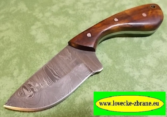 Obrázek pro Nůž Delfin-damašková ocel 300 vrstev-celková délka 18 cm +pouzdro