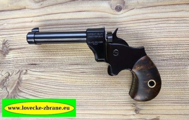 Obrázek pro Perkusní pistole- derringer Great Gun Bicorn 2,5" ráže .9mm-kategorie zbraně "C1"
