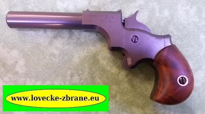 Obrázek pro Perkusní pistole- derringer Great Gun Unicorn 3,5" ráže 9mm-"C1"