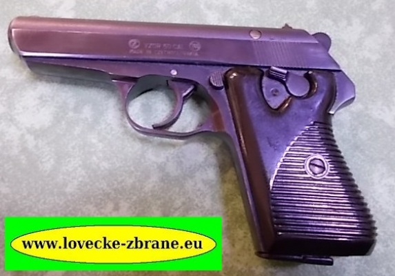 Obrázek pro Pistole samonabíjecí ČZ 50 Uherský Brod ráže 7,65 Browning+náhradní zásobník-komise