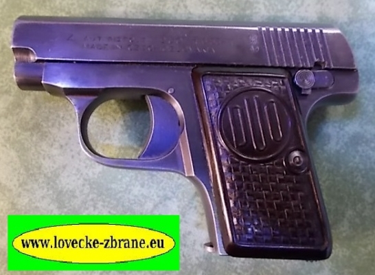 Obrázek pro Pistole samonabíjecí Duo Dušek Opočno 6,35 Browning-komise