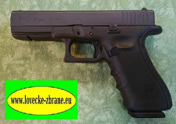 Obrázek pro Pistole samonabíjecí Glock17-9mm Luger+500 nábojů, stehenní pouzdro 2x náhradní zásobník,atd.-komise