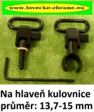 Obrázek pro Poutka na řemen kulovnice 13,7-15 mm -rychloupínací