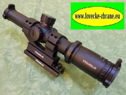 Obrázek pro Puškohled 1-6x24 Truglo Weaver montáž+redukce, tubus 30mm 