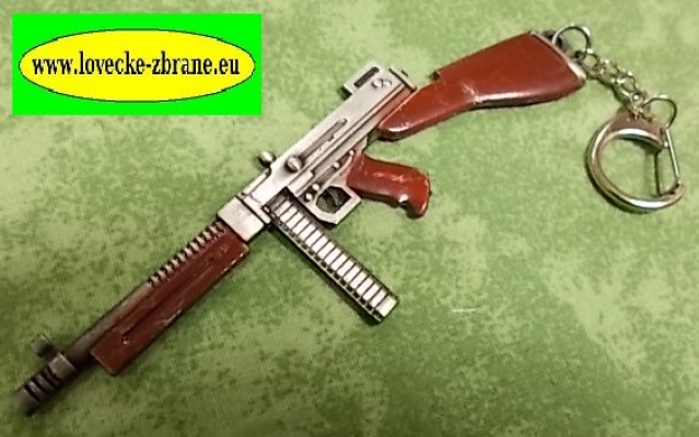 Obrázek pro Samopal Thompson -přívěsek na klíče