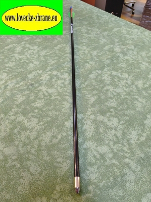 Obrázek pro Šíp do kladkového luku-carbon-26"- 68cm Ø 7mm- se šroubovacím hrotem