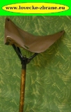 Obrázek pro Skládací sedačka-kožená -složená 42cm