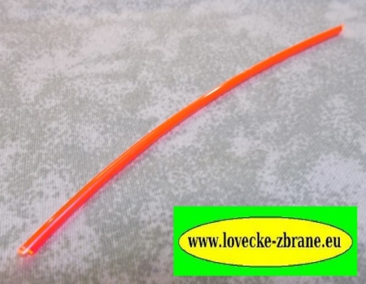 Obrázek pro Světlovodné vlákno do mířidel 2,5 mm-červené-10cm (hledí, mušky)