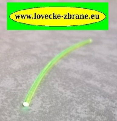 Obrázek pro Světlovodné vlákno do mířidel 2 mm-zelené-10cm (hledí, mušky)