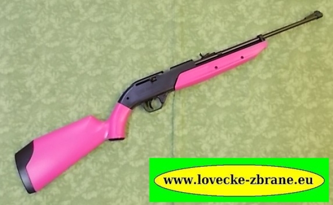 Obrázek pro Vzduchová puška 4,5mm Crosman Pumpmaster 760- diabole/ocelové BBs broky-růžová