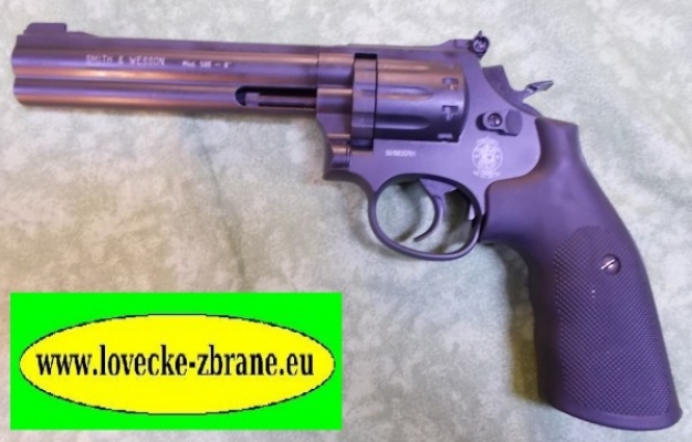 Obrázek pro Vzduchový revolver S&W 586 UMAREX 4,5mm diabole/broky+příslušenství-komise